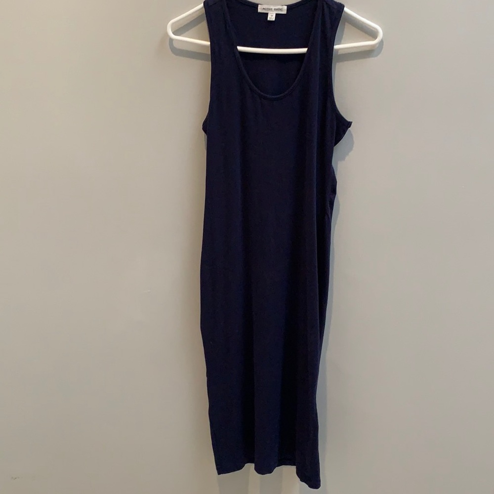 Navy Blue basic dress